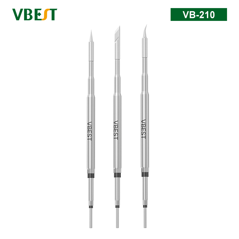 VB-210系列通用烙鐵頭 210/C210焊臺(tái)通用烙鐵頭發(fā)熱芯刀頭 一體焊筆芯210-I/IS/SK咀